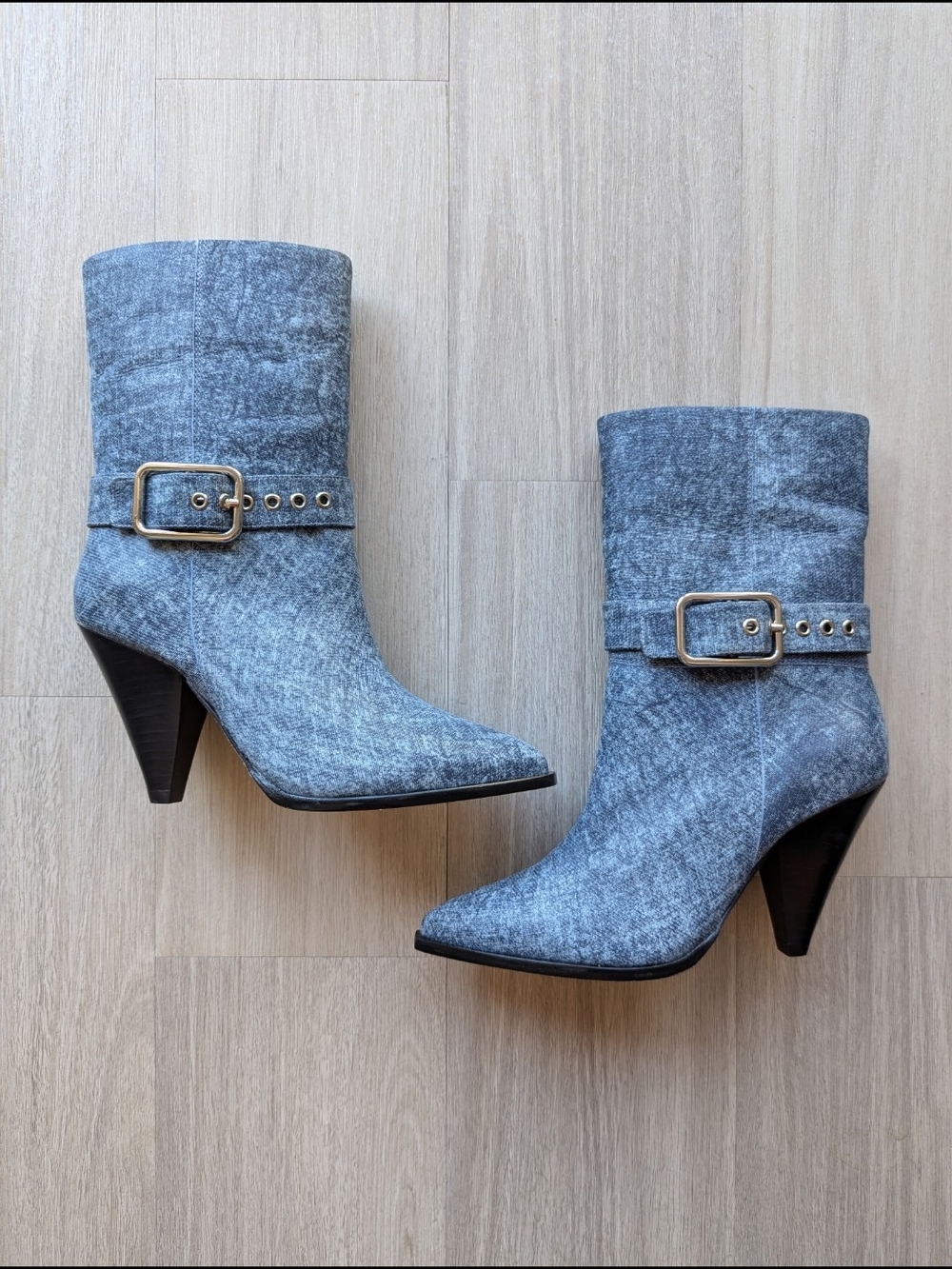 Avec Les Filles Romy Buckle Ankle  Booties